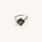 Compass Lab-Grown Alexandrite Ring