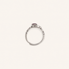 Moonkeeper Lab-Grown Alexandrite Ring upright view