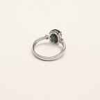 Finespun Lab-Grown Alexandrite Ring side view