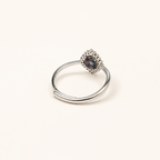 Lodestar Lab-Grown Alexandrite Ring side view