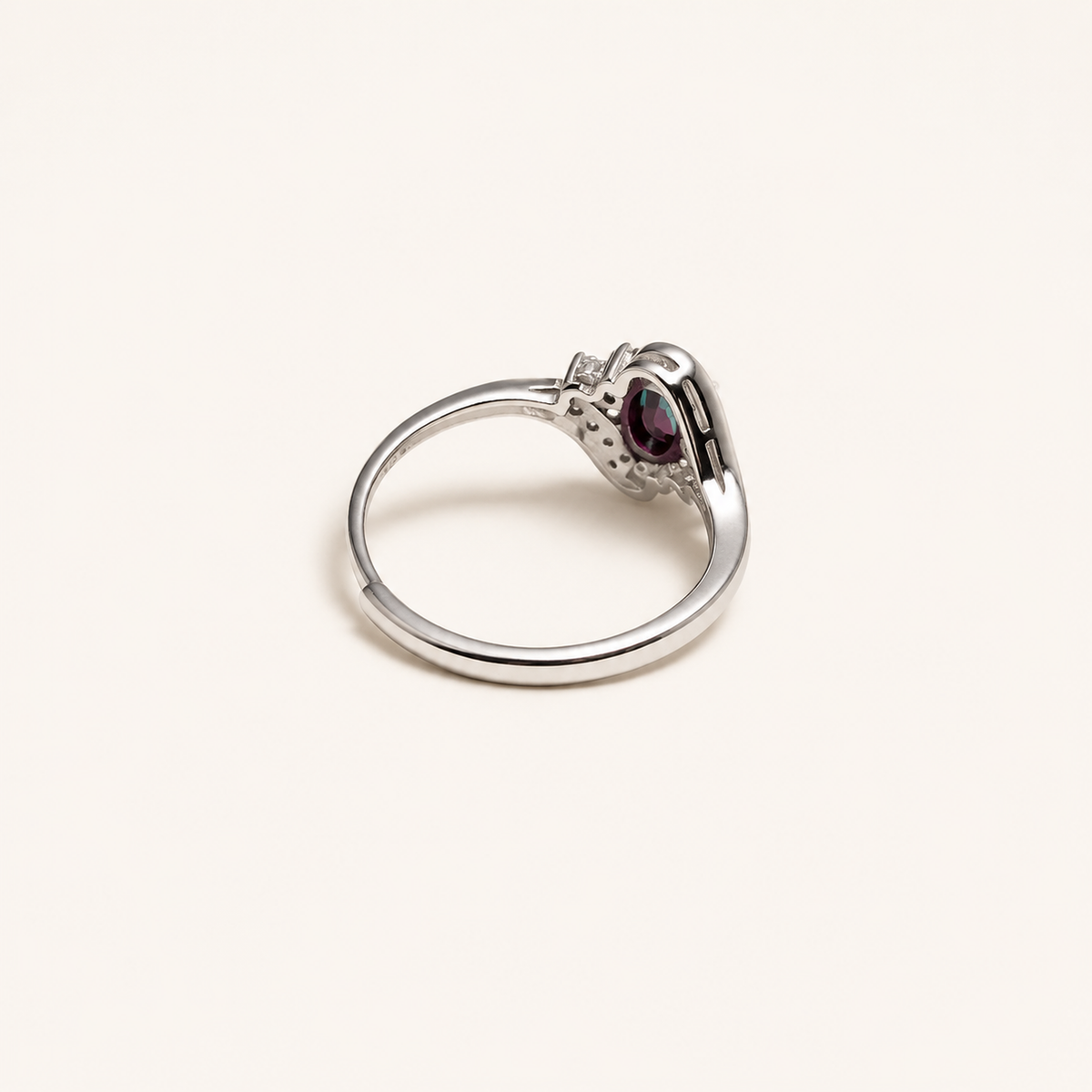 Windswept Lab-Grown Alexandrite Ring - Sale