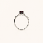 Velvet Dusk Lab-Grown Alexandrite Ring upright view