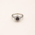 Frostbloom Lab-Grown Alexandrite Ring