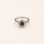 Frostbloom Lab-Grown Alexandrite Ring