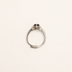 Amoret Lab-Grown Alexandrite Ring upright view