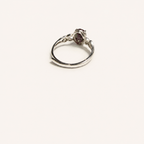 Collaret Lab-Grown Alexandrite Ring side view