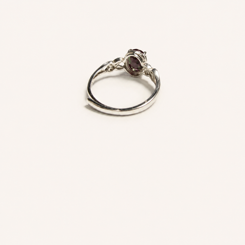 Collaret Lab-Grown Alexandrite Ring side view