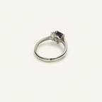 Frostbloom Lab-Grown Alexandrite Ring side view
