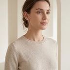 Mini Moon Titanium Stud Earrings - image 3