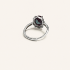 Starforge Lab-Grown Alexandrite Ring side view
