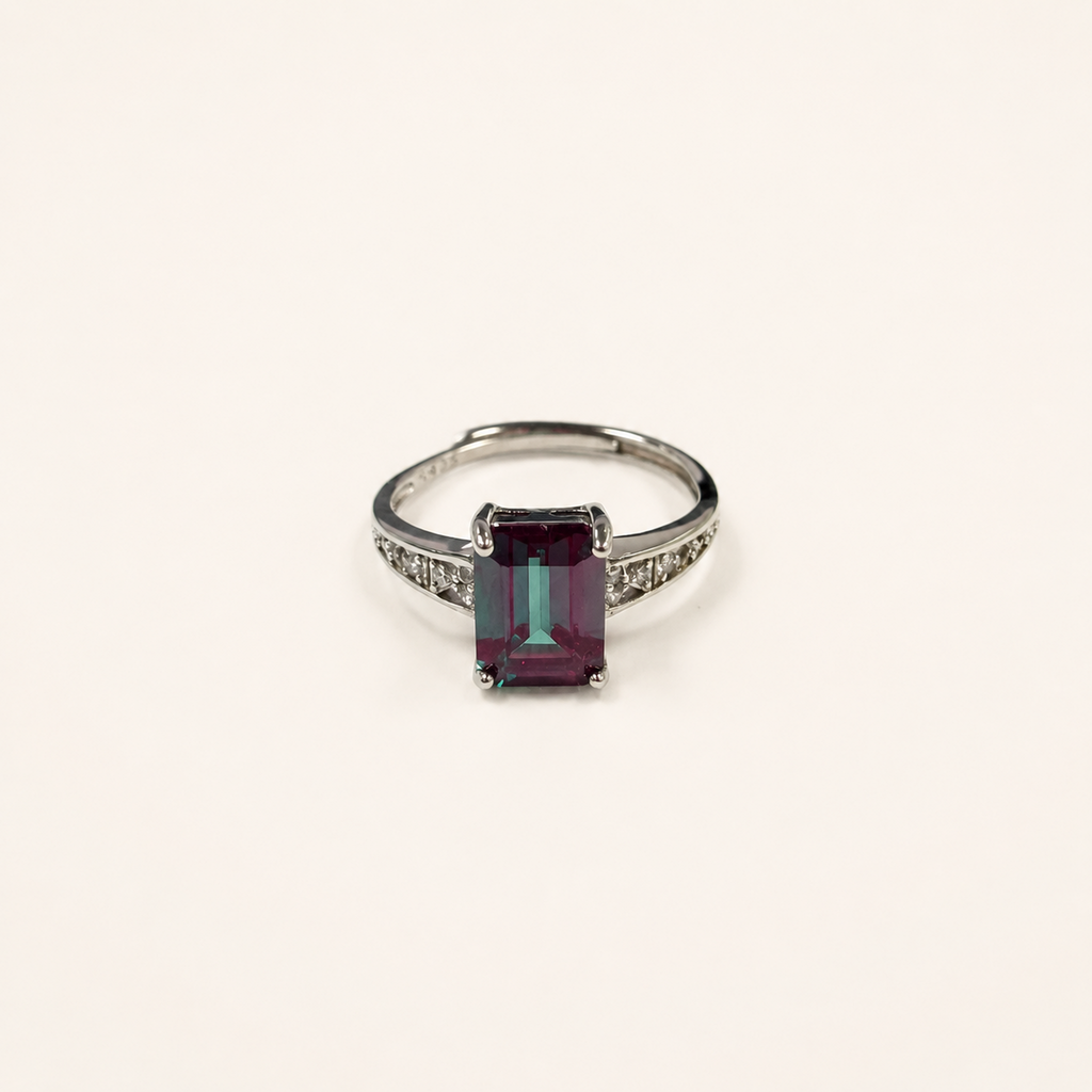 Ascent Lab-Grown Alexandrite Ring - Sale
