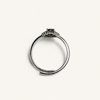Lodestar Lab-Grown Alexandrite Ring upright view