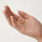 Minimal Titanium Huggie Hoop Earrings - image 4