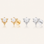 Sterling Silver Freshwater Pearl Stud Earrings