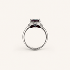 Starforge Lab-Grown Alexandrite Ring upright view