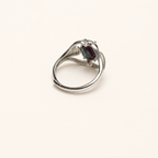 Sylvan Embrace Lab-Grown Alexandrite Ring side view