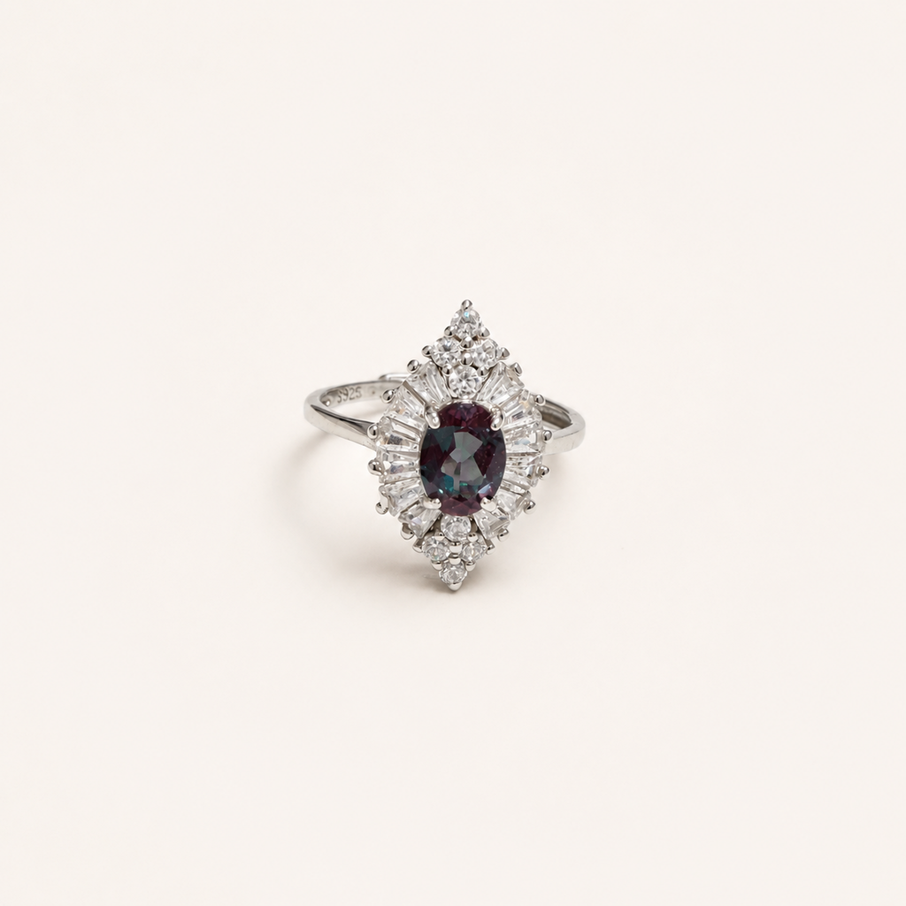 Sunspire Lab-Grown Alexandrite Ring