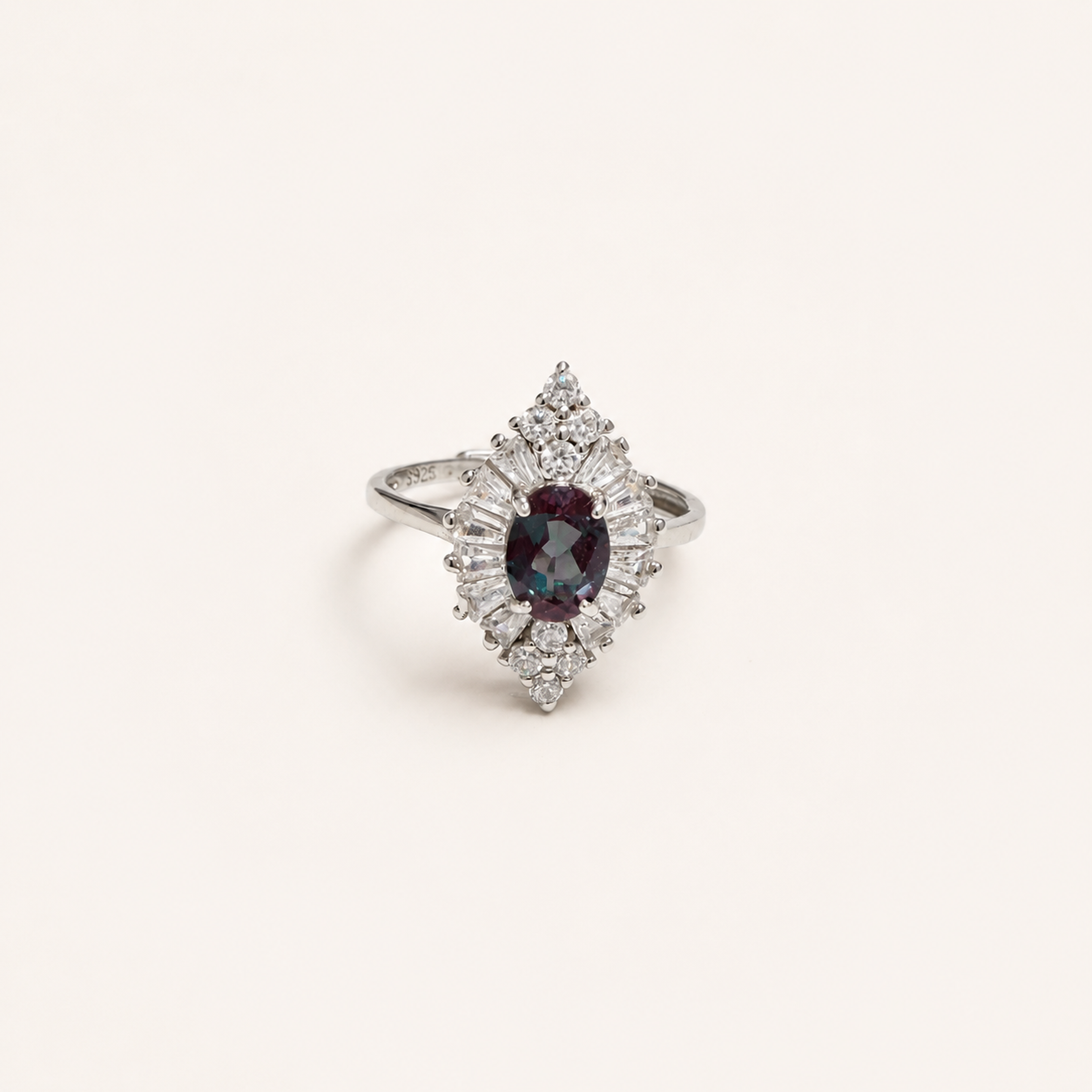 Sunspire Lab-Grown Alexandrite Ring