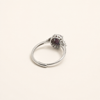 Duskfall Lab-Grown Alexandrite Ring side view