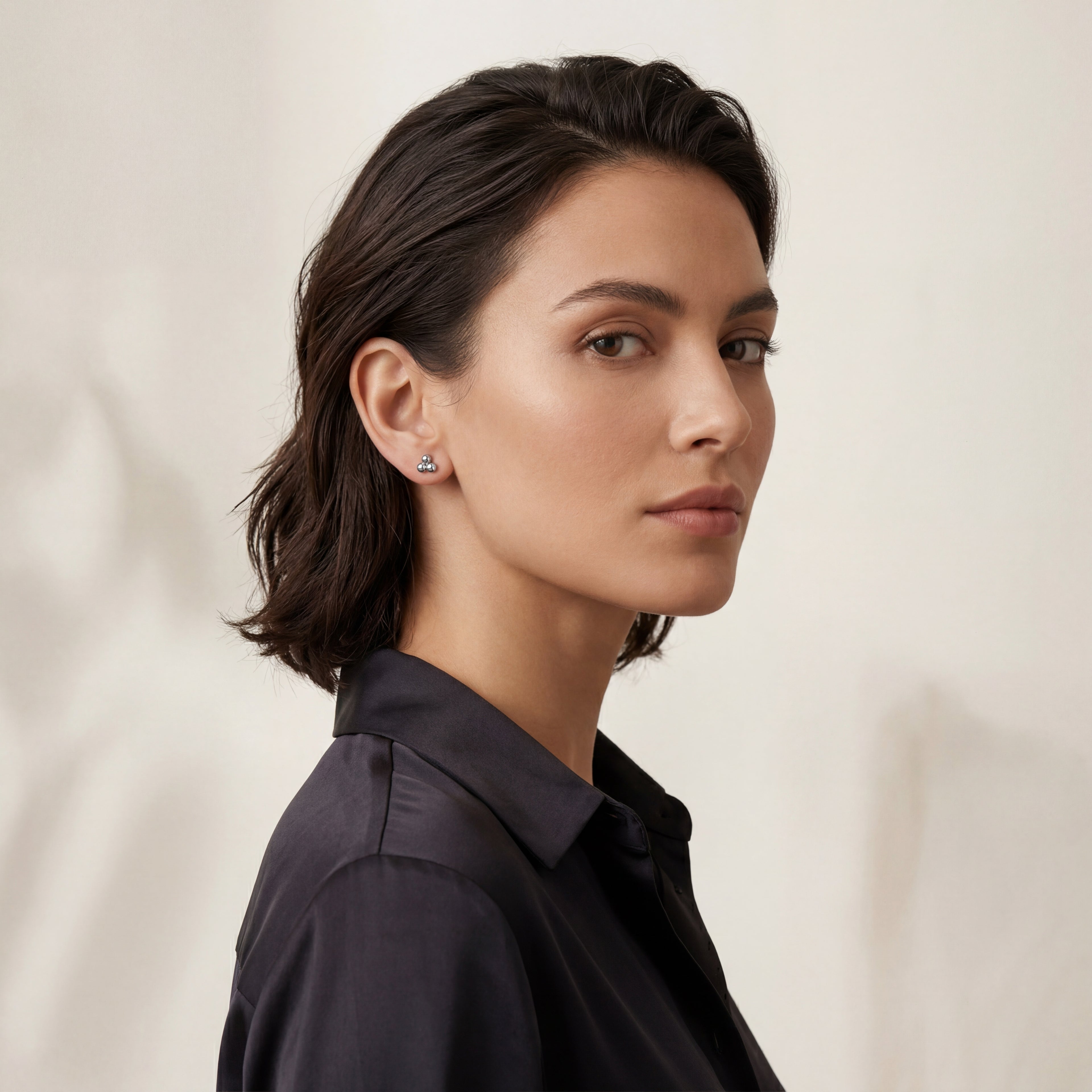 Mini Pepper Titanium Stud Earrings - image 3