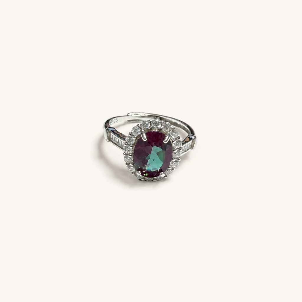 Regent Lab-Grown Alexandrite Ring