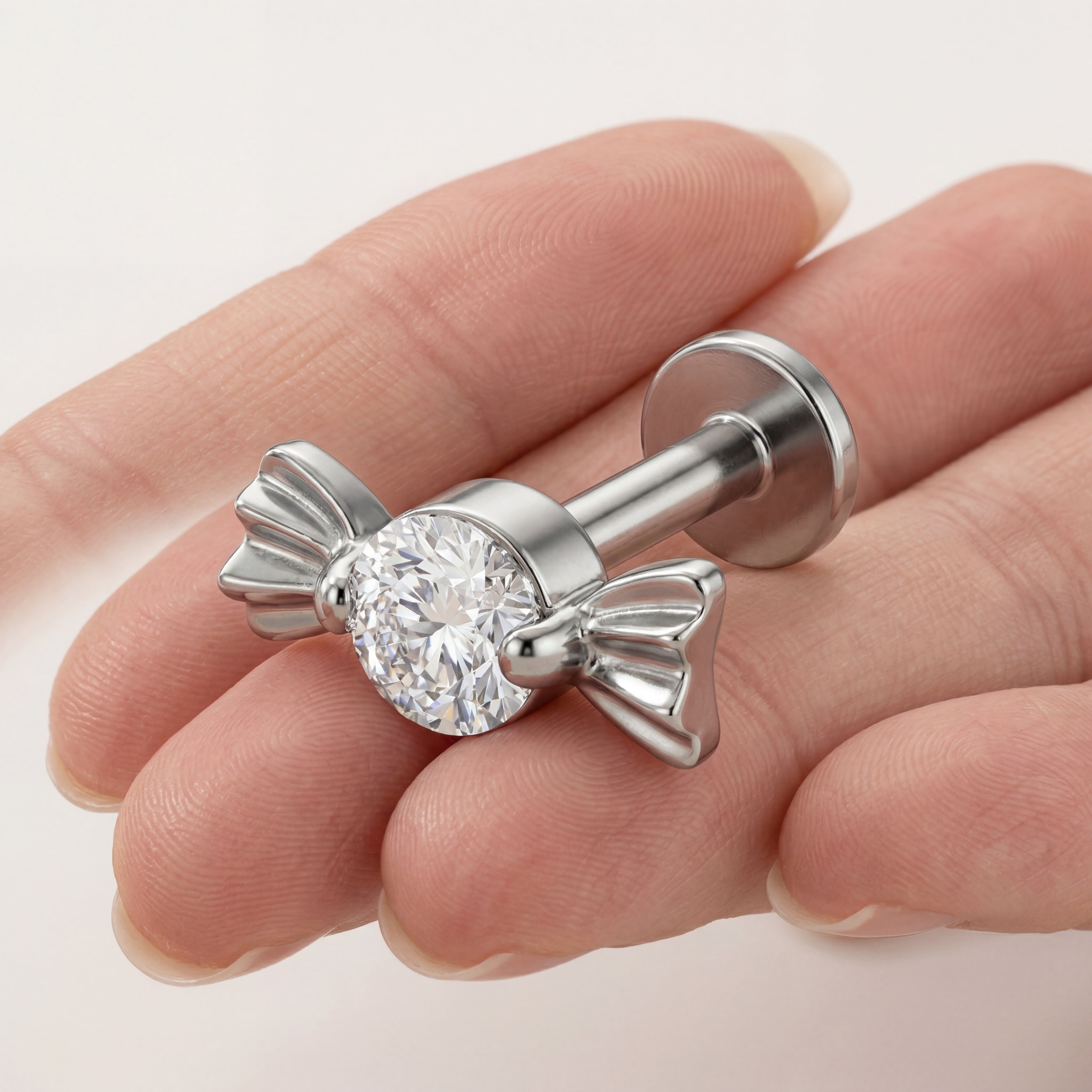 Mini Candy Titanium Stud Earrings - image 4