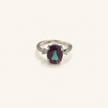 Finespun Lab-Grown Alexandrite Ring
