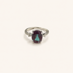 Finespun Lab-Grown Alexandrite Ring