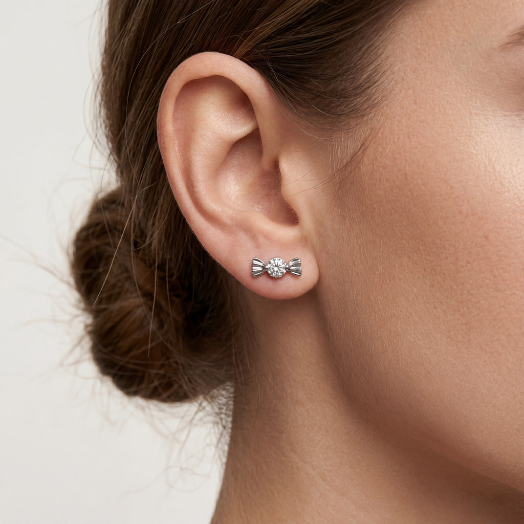 Mini Candy Titanium Stud Earrings - image 2