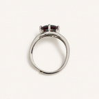 Driftline Lab-Grown Alexandrite Ring upright view