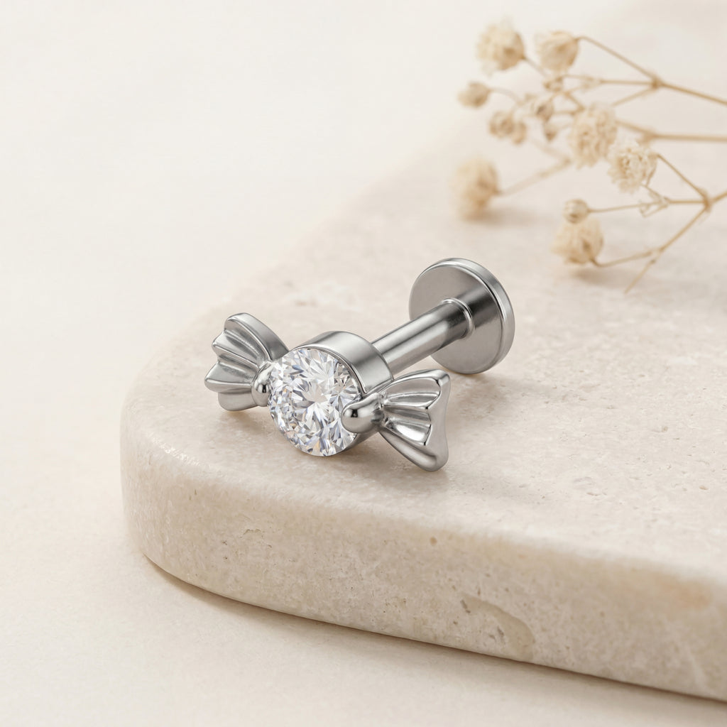 Mini Candy Titanium Stud Earrings - image 5