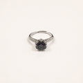 Petal Crown Lab-Grown Alexandrite Ring