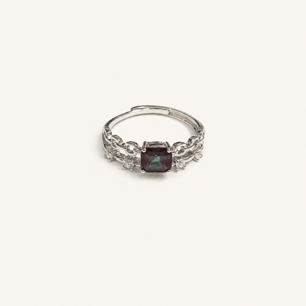 Linklight Lab-Grown Alexandrite Ring - Sale