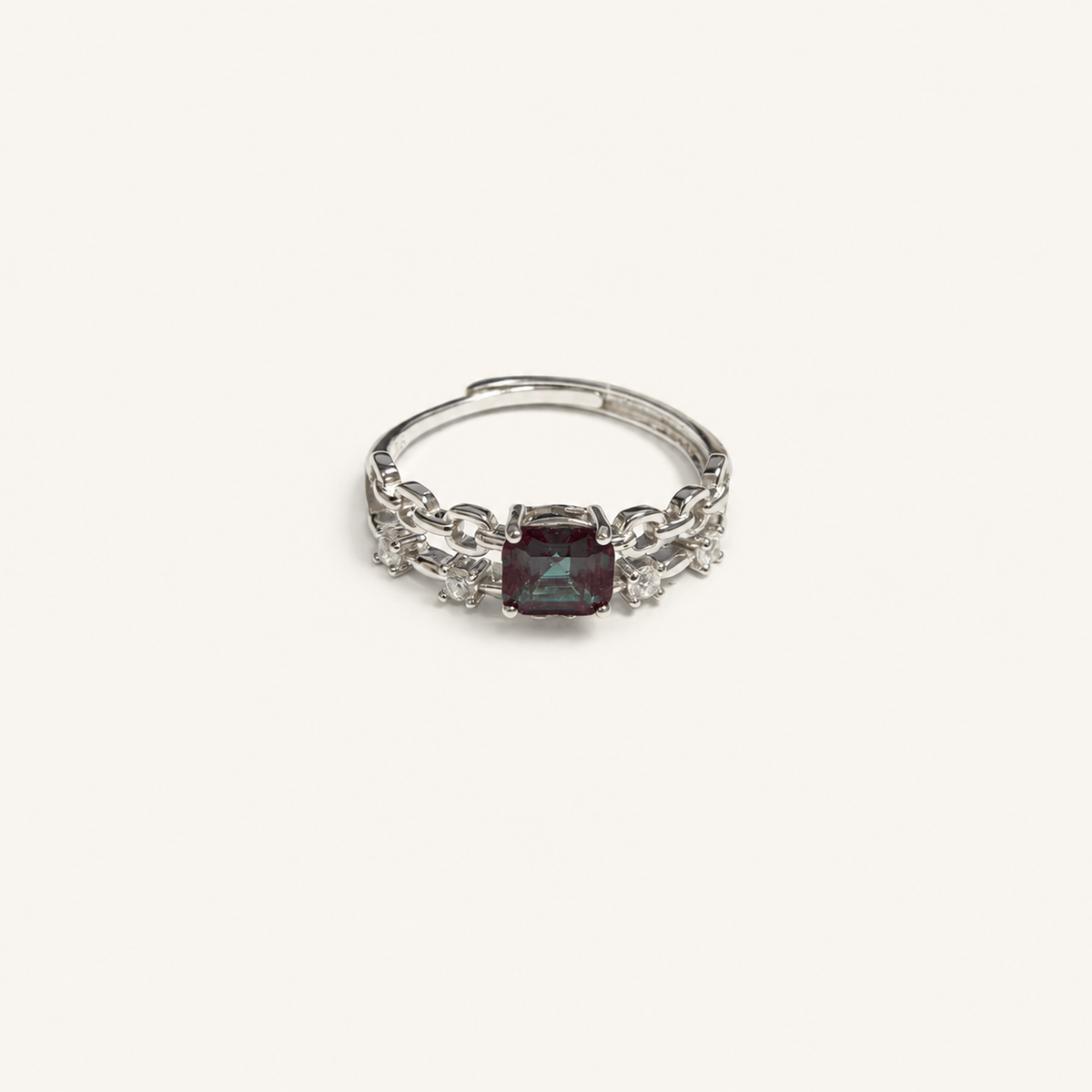 Linklight Lab-Grown Alexandrite Ring - Sale