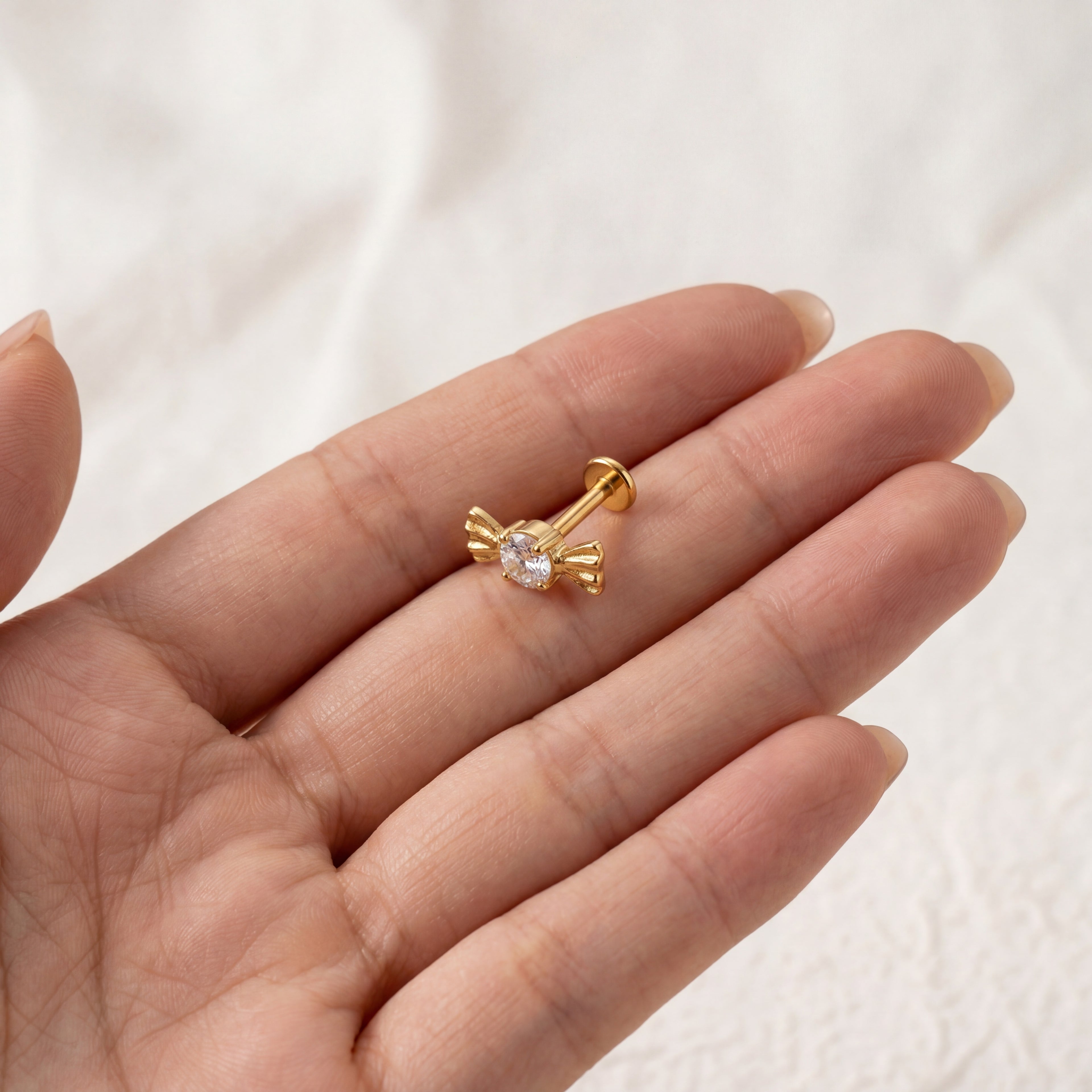 Mini Candy Titanium Stud Earrings - image 4