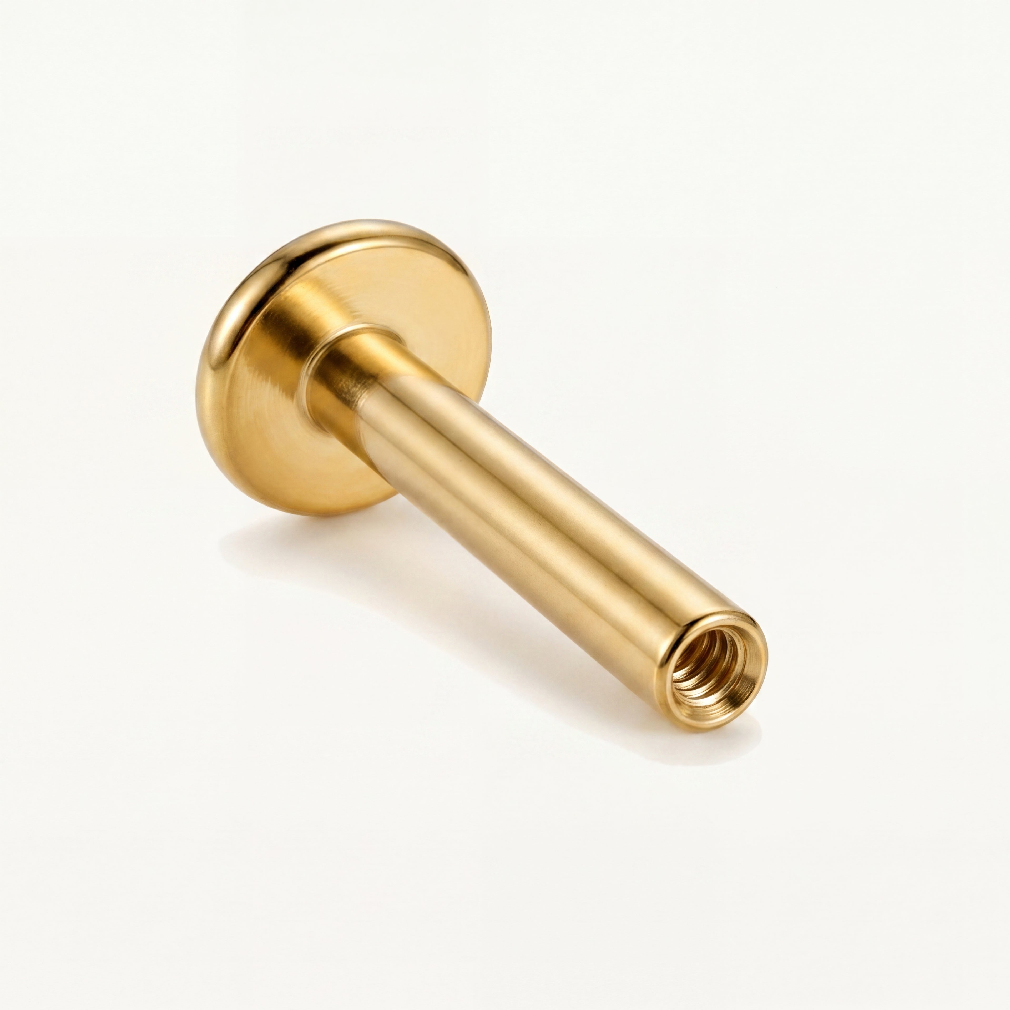 Internally Threaded Titanium Flat Back Post - image 3