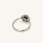 Gilded Orbit Lab-Grown Alexandrite Ring side view