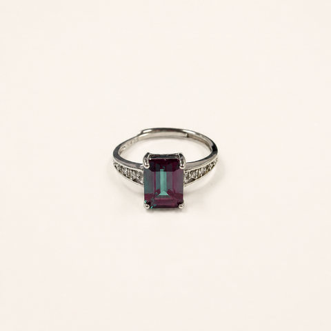 Ascent Lab-Grown Alexandrite Ring