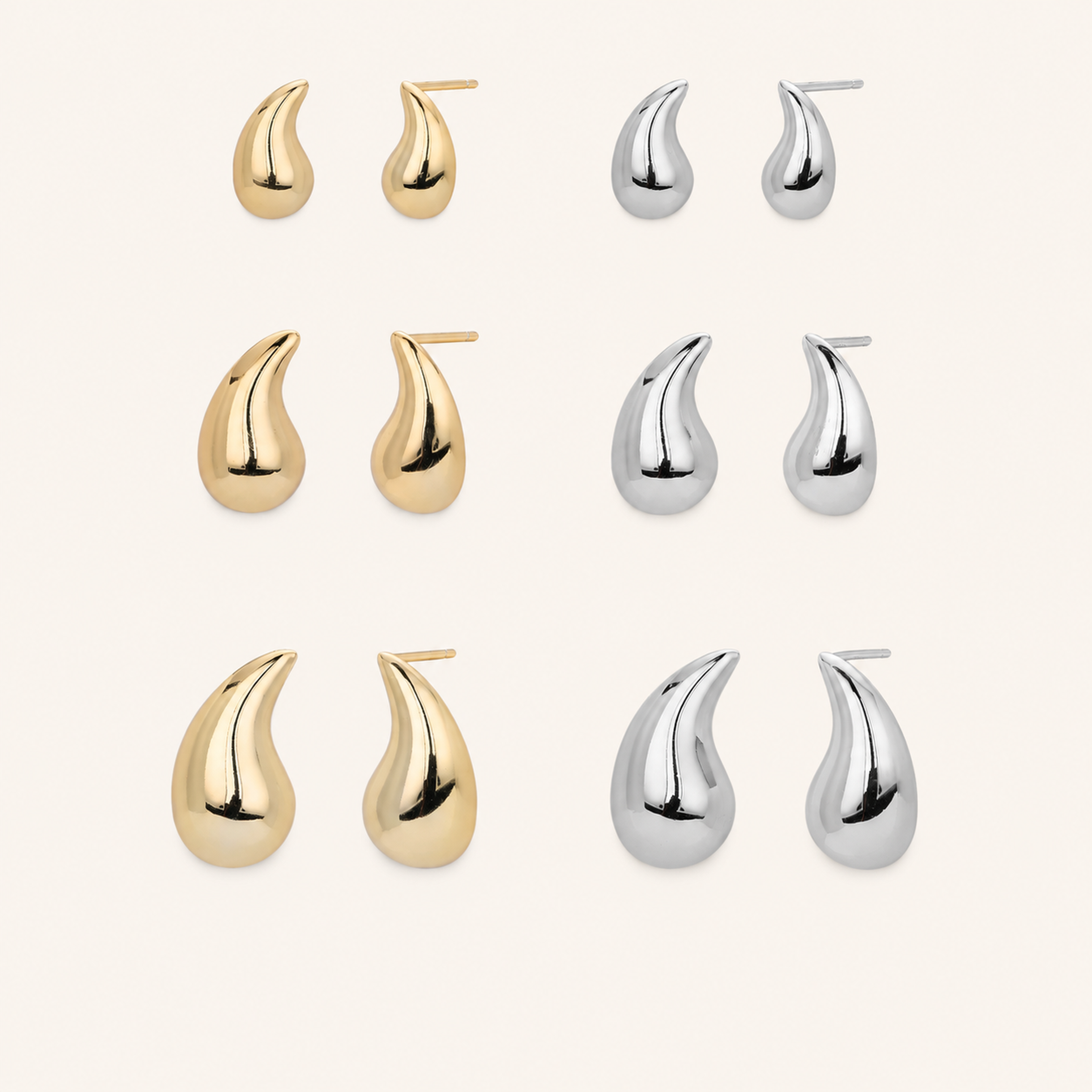 Sterling Silver Mini Chili Pepper Stud Earrings