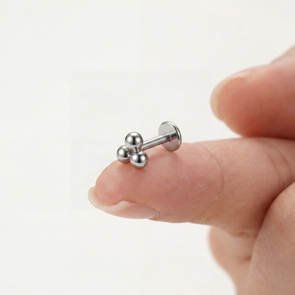 Mini Pepper Titanium Stud Earrings - image 4