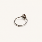 Posy Lab-Grown Alexandrite Ring side view