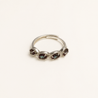 Crossweave Lab-Grown Alexandrite Ring